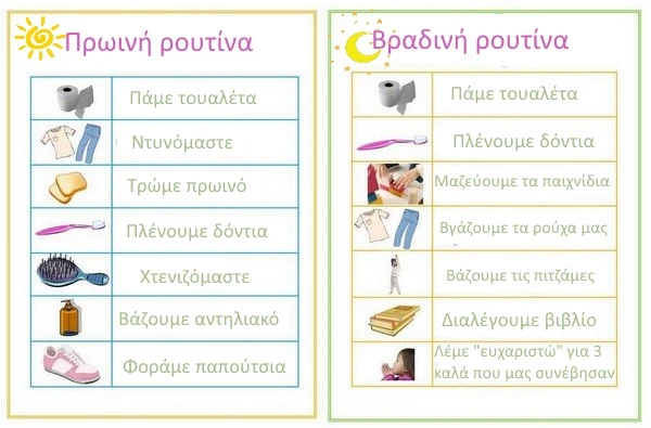 prwini-vradini routina