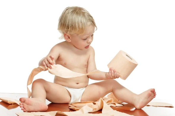 Ξετυλίγοντας χαρτί υγείας