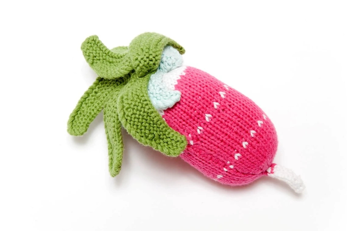 wholesale 20pebble_20fair_20trade_20cotton_20crochet_20radish_20rattle_20pink