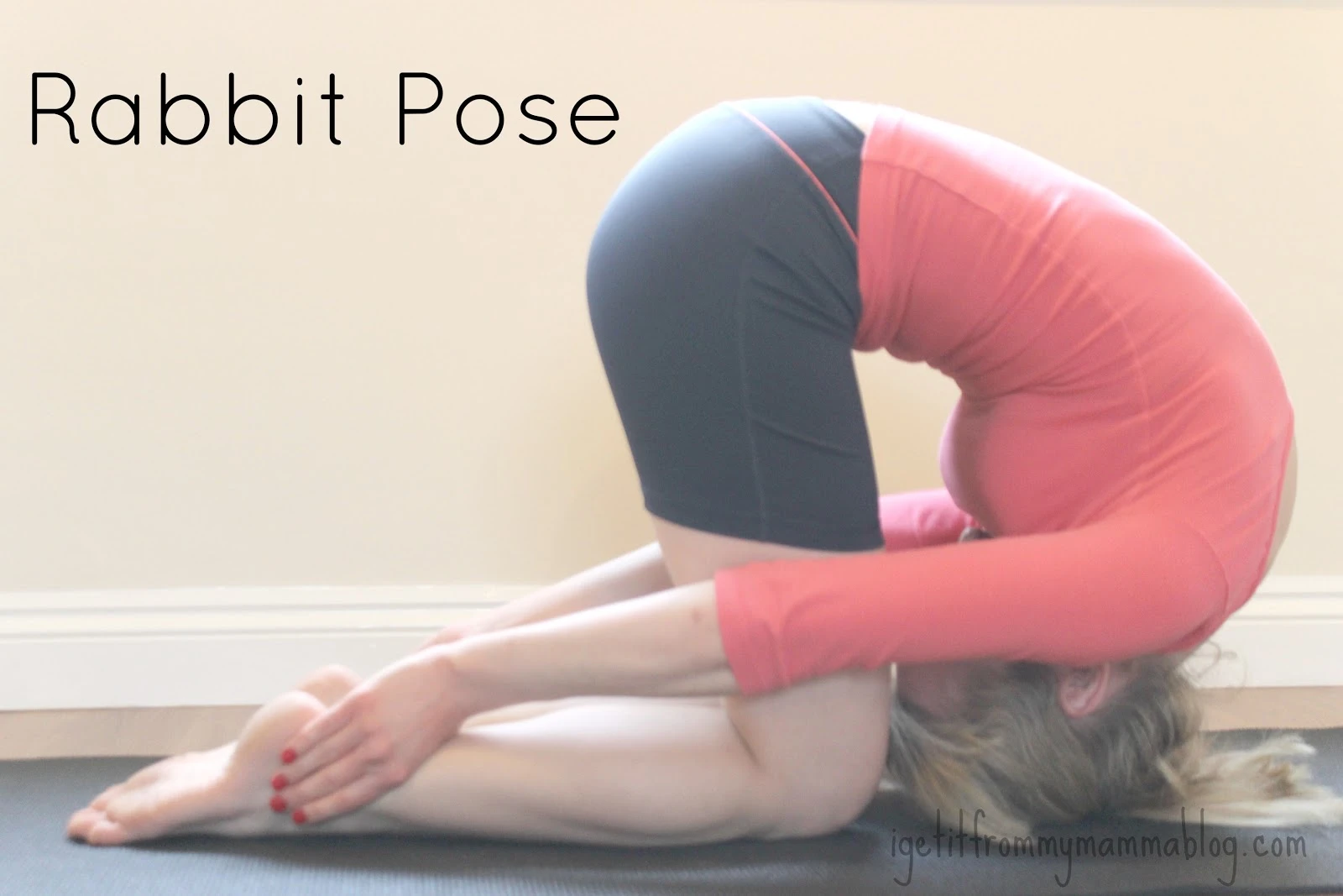 rabbit pose