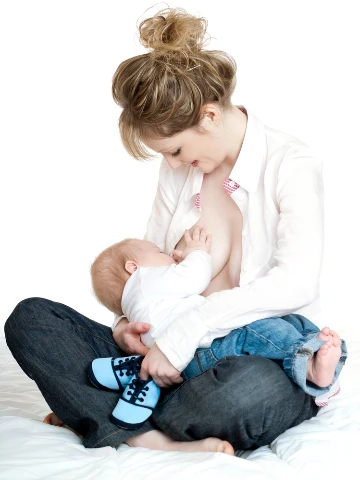 Μητέρα που θηλάζει