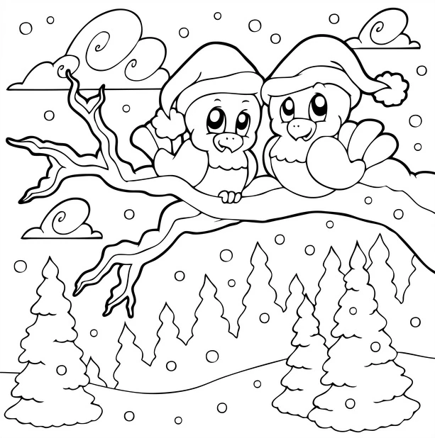 Χριστουγεννιάτικα πουλάκια